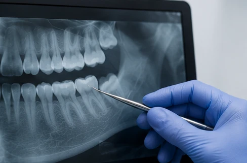 Radiografie dentară înainte de extracție Sector 2 – diagnostic precis