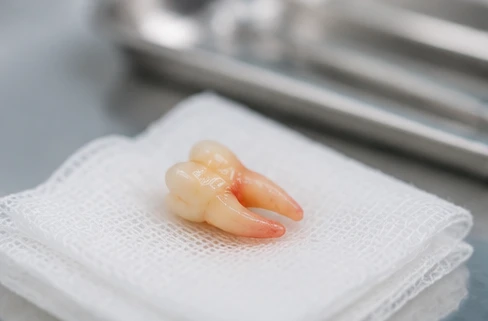 Dinte extras pe câmp steril – extracție dentară sigură București