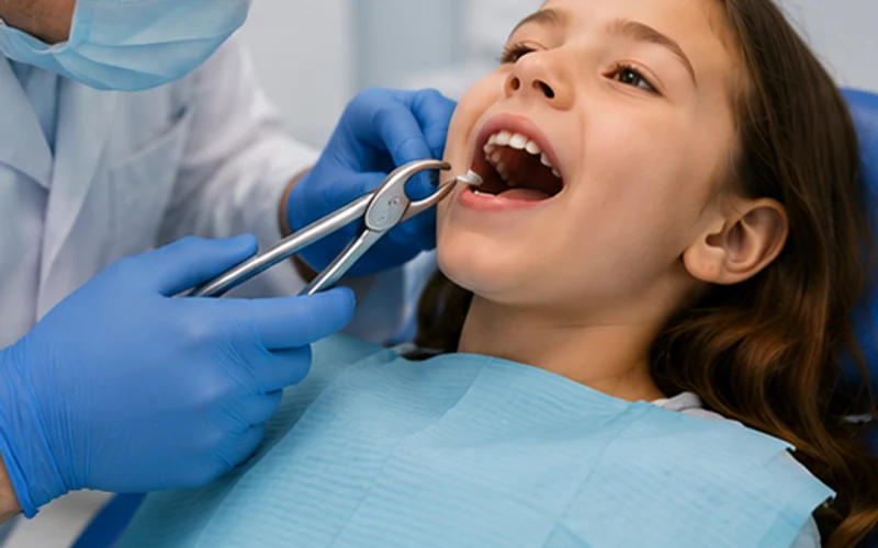 Extracții dentare copii – Sector 2 Extracții dentare copii Sector 2 – procedură cu grijă maximă la Clinica Rodenta